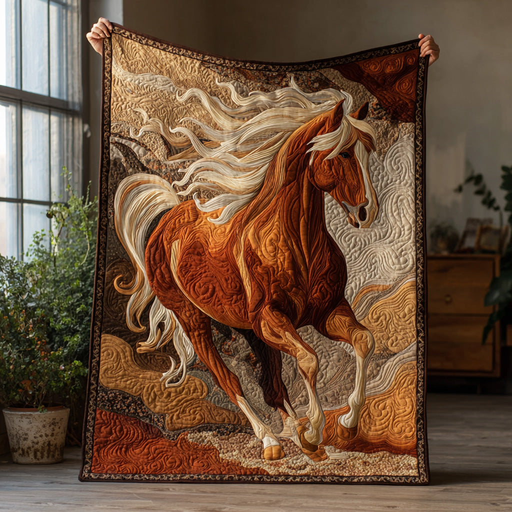Wild Mane Quilted Blanket - Baby (30" x 40") - Pack 1