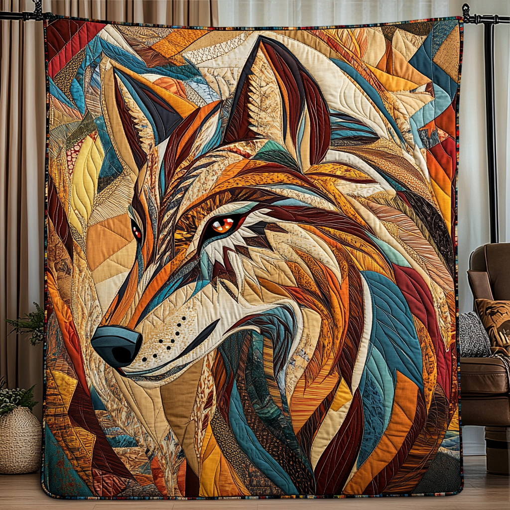 Wilderness Echo Quilted Blanket - Throw (55" x 60")