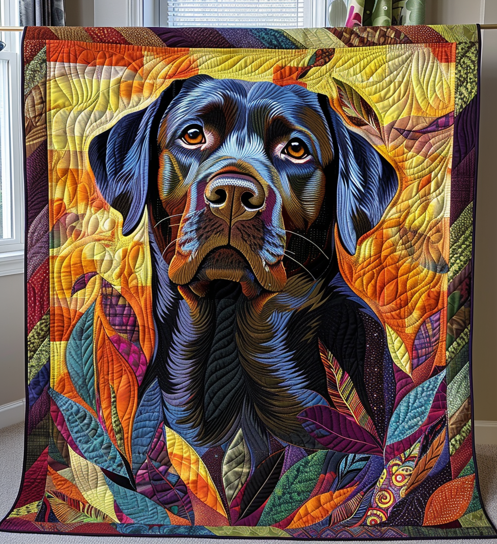 Wilderness Roamer Quilted Blanket - Throw (55" x 60")