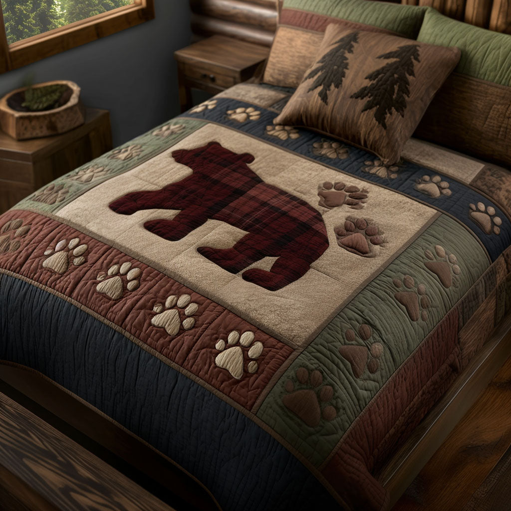 Wildfoot Haven 3-Piece Quilted Bedding Set - Single (59" x 70")