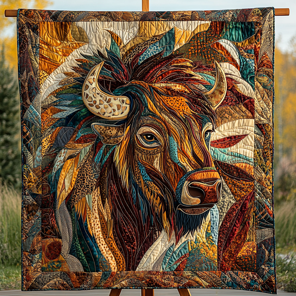 Wildland Giant Quilted Blanket - Throw (55" x 60")