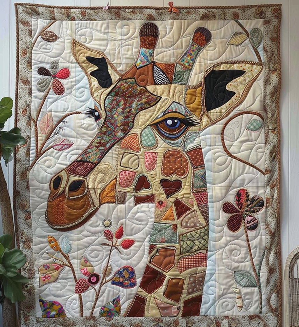 Wildlife Wonder Quilted Blanket - Throw (55" x 60")