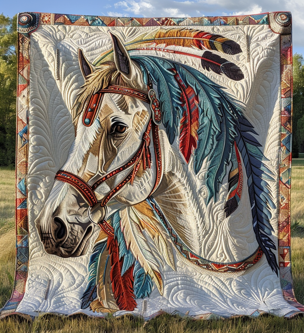 Wind Runner Quilted Blanket - Throw (55" x 60")