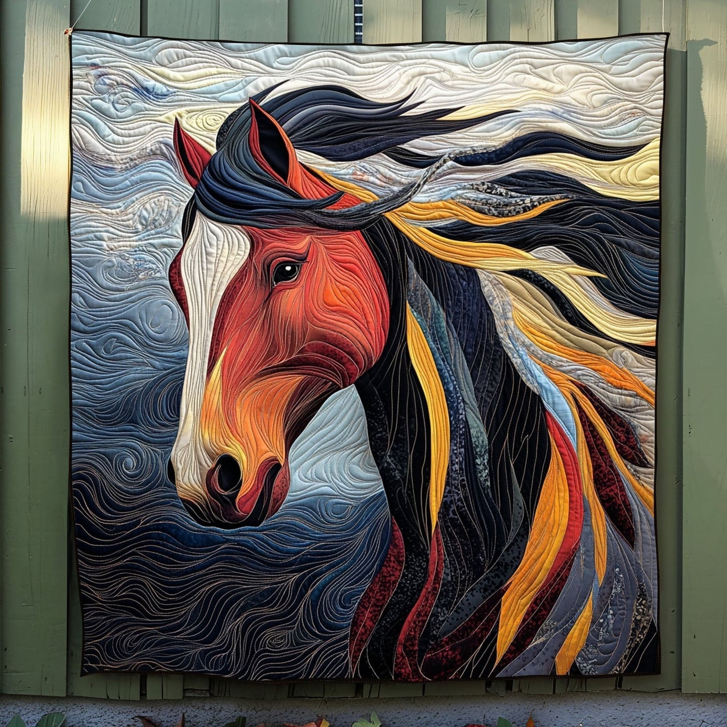 Wind Runner Quilted Blanket - Throw (55" x 60")
