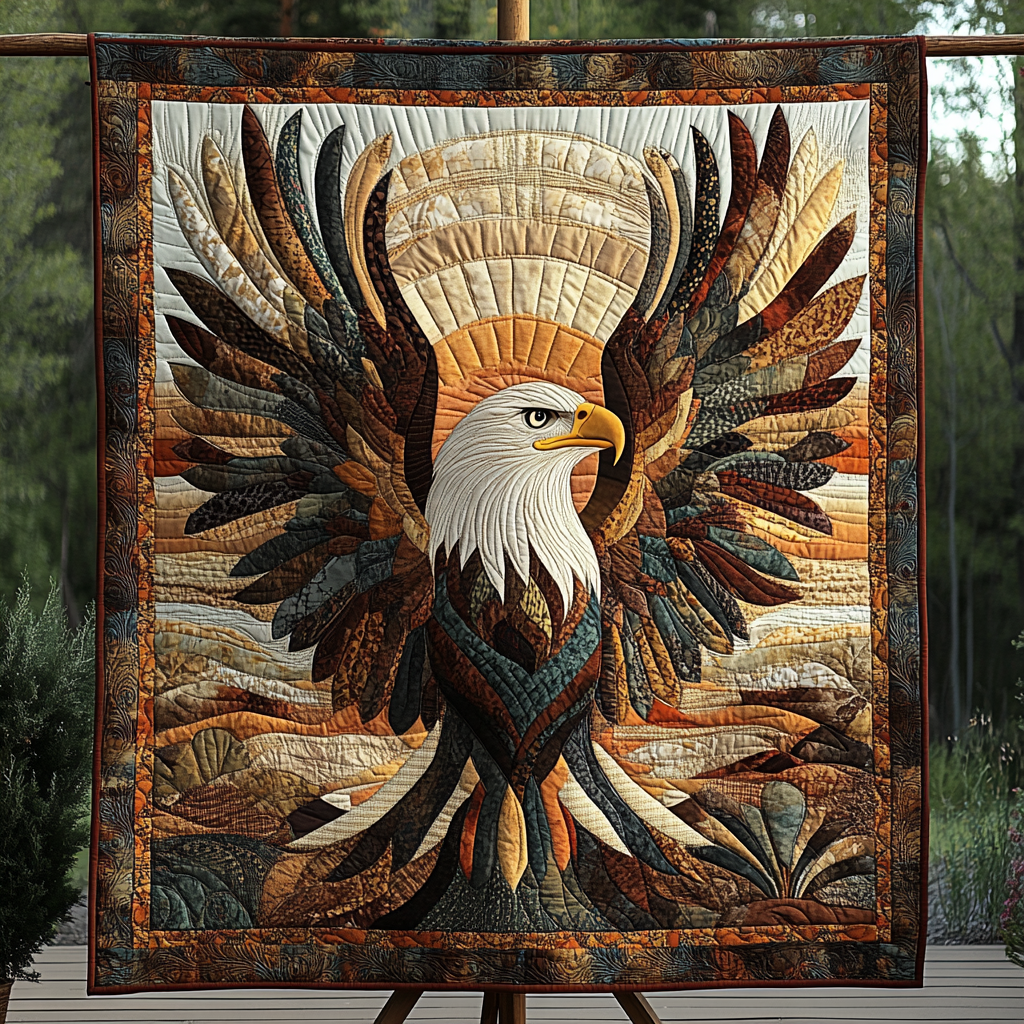 Wings of Valor Quilted Blanket - Baby (30" x 40")