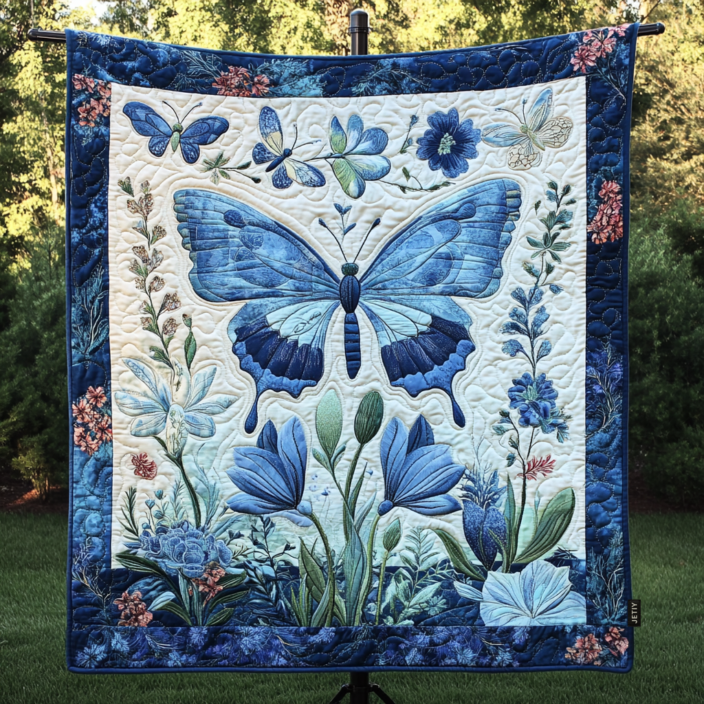 Wings of Wonder Quilted Blanket - Throw (55" x 60")