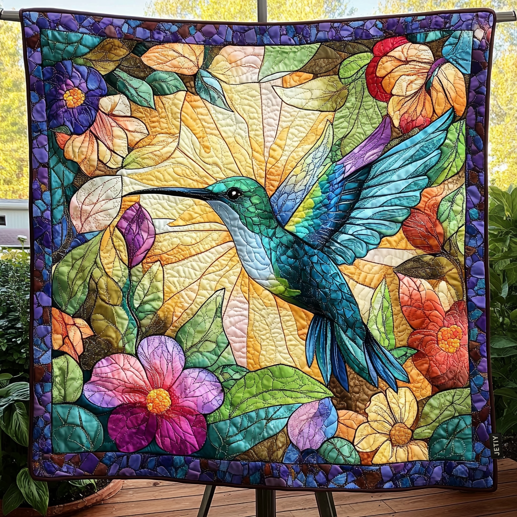 Wings of Wonder Quilted Blanket - Throw (55" x 60")