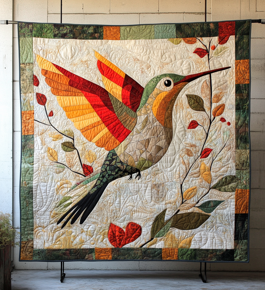 Wings of Wonder Quilted Blanket - Throw (55" x 60")