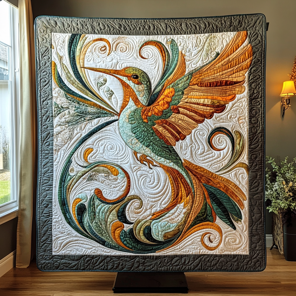 Wings of Wonder Quilted Blanket - Throw (55" x 60")