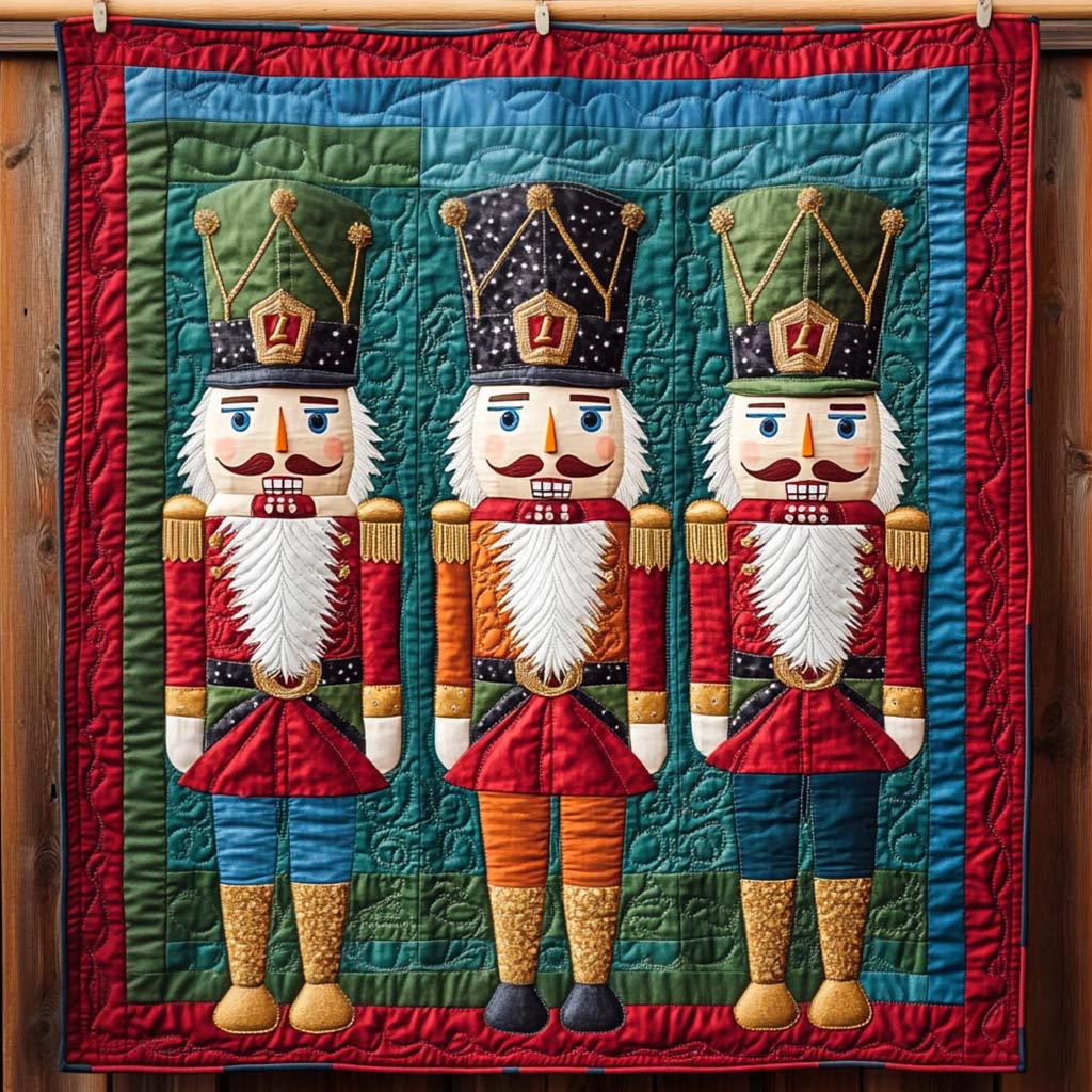 Winter Knight Quilted Blanket - Throw (55" x 60")