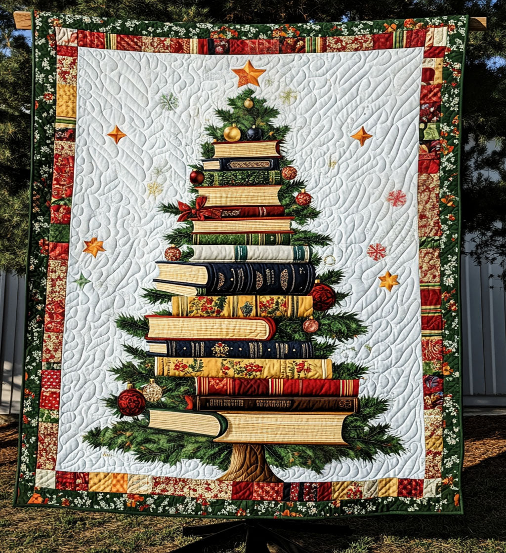 Winter Stories Quilted Blanket - Throw (55" x 60")