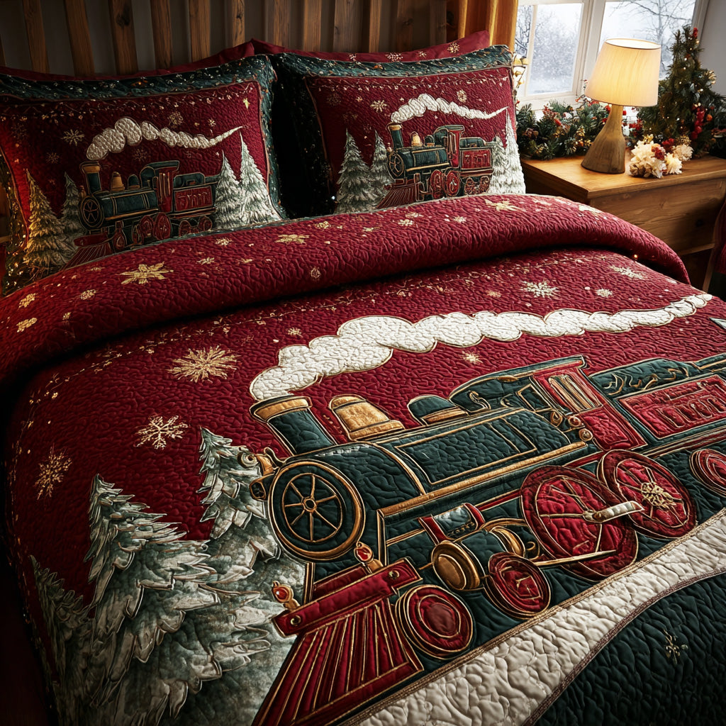 Winterline Express 3-Piece Quilted Bedding Set - Single (59" x 70")