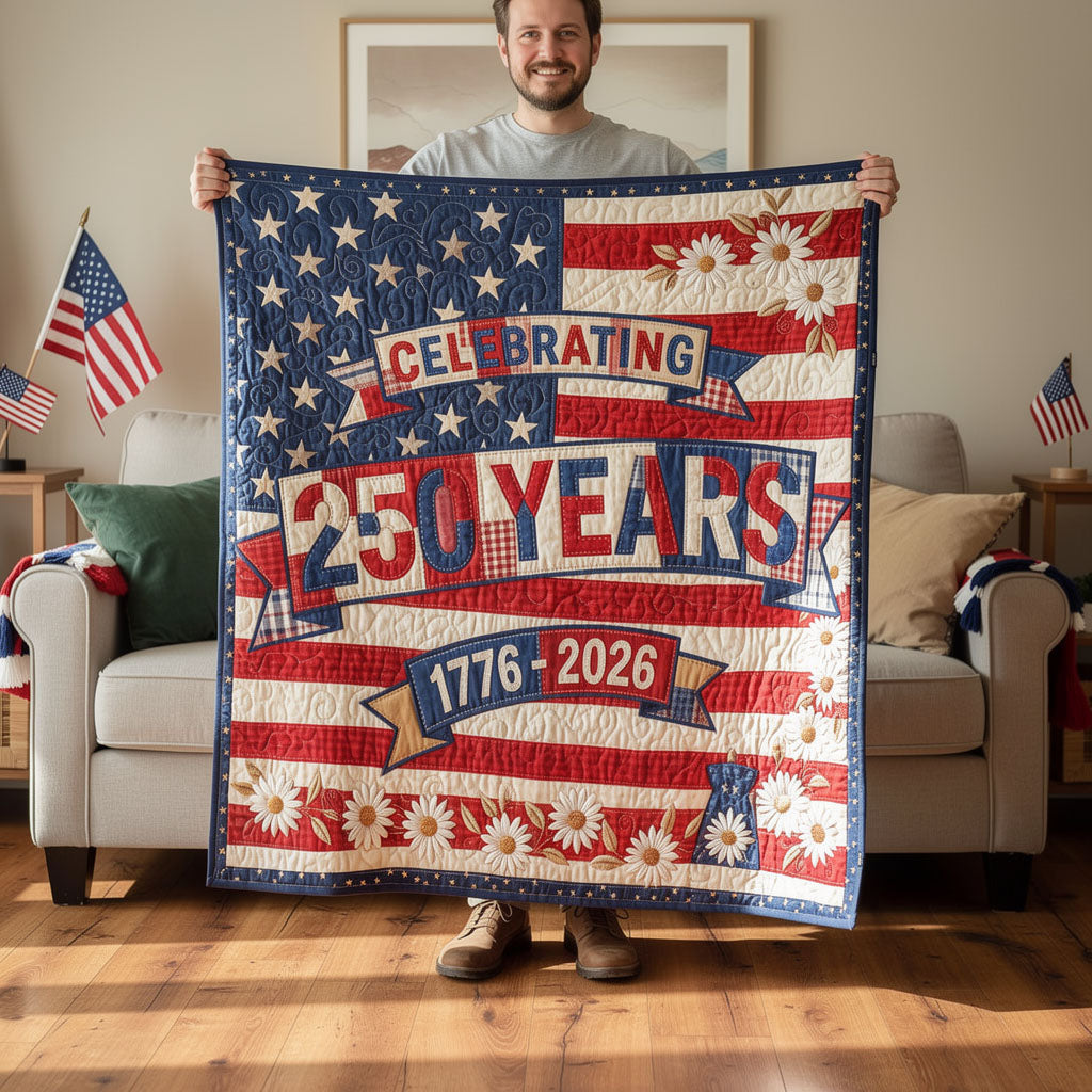 Wreath of Valor Quilted Blanket - Baby (30" x 40") - Pack 1