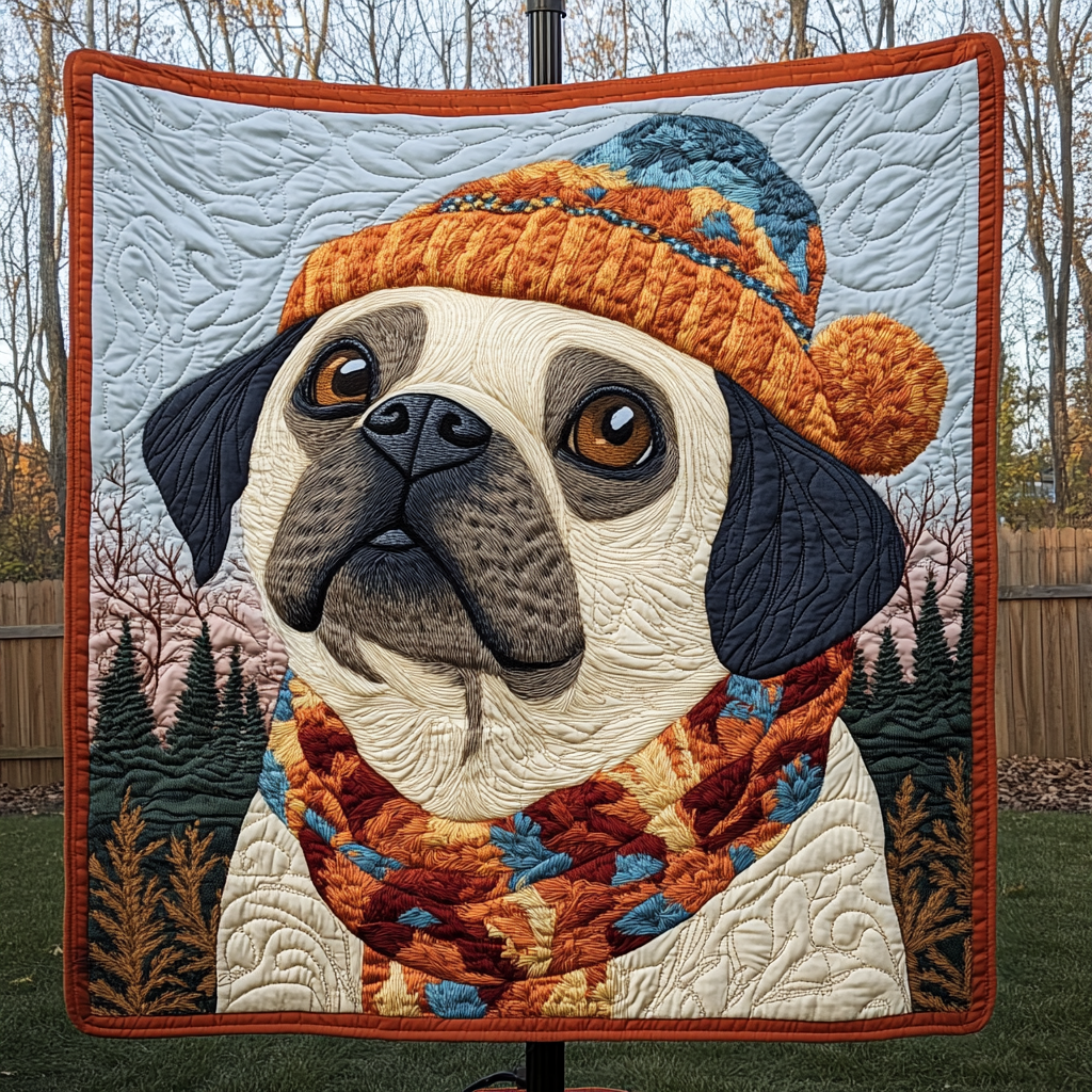 Wrinkled Wonder Quilted Blanket - Throw (55" x 60")