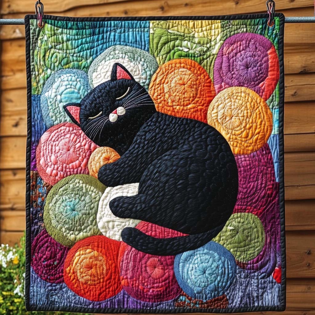 Yarn Dreams Quilted Blanket - Throw (55" x 60")