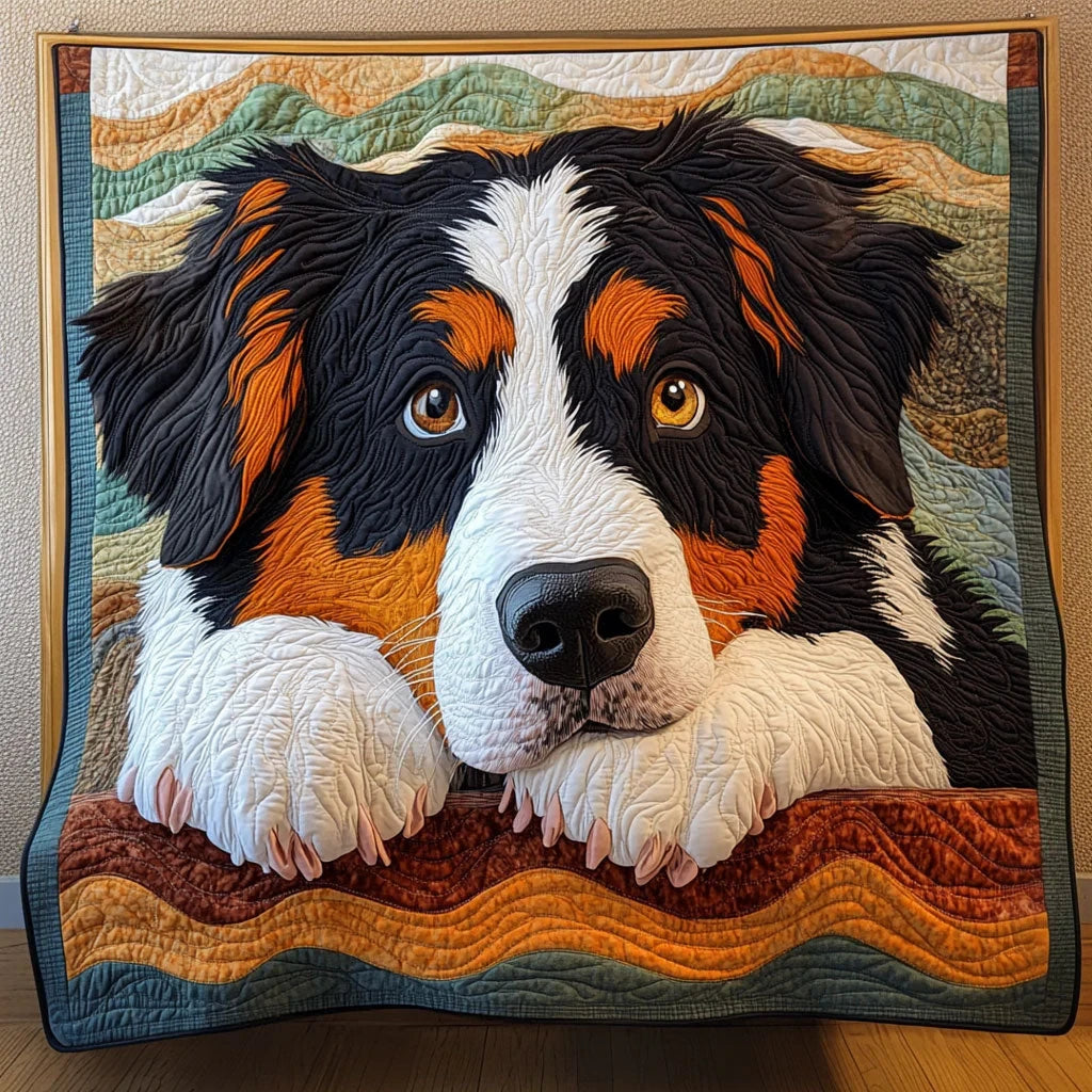 Amber Eyes & Woodland Skies Quilt Blanket