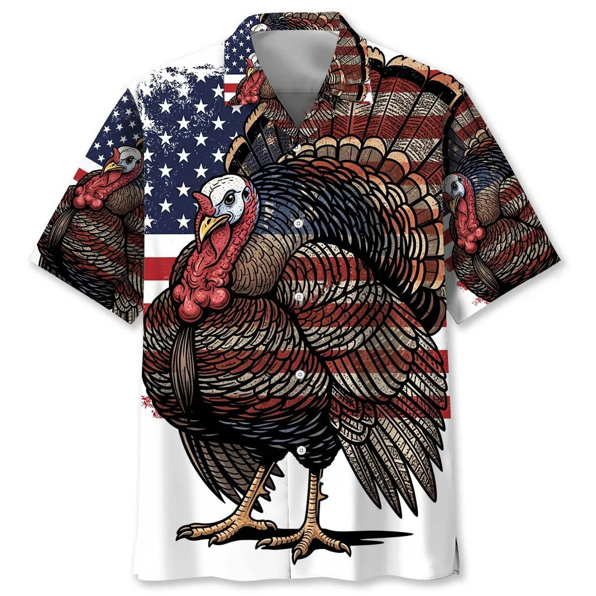 America Deer Hunter Hawaiian Shirt