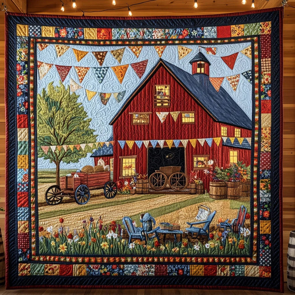 Autumn Festival Quilt Blanket