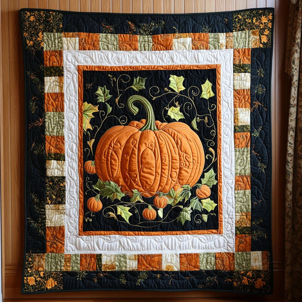 Autumn Vine Charm Quilt Blanket