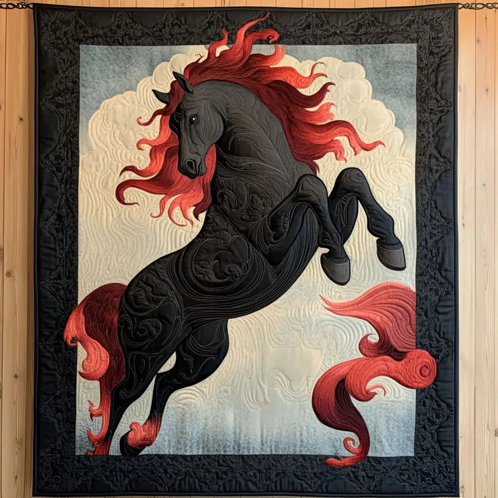 Beautiful Rear Quilt Blanket