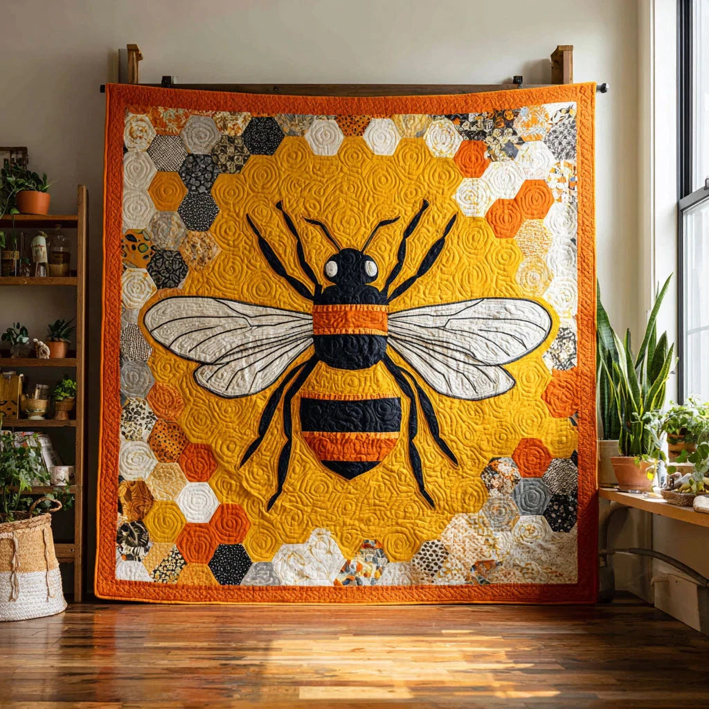Bee Sunshine Quilt Blanket