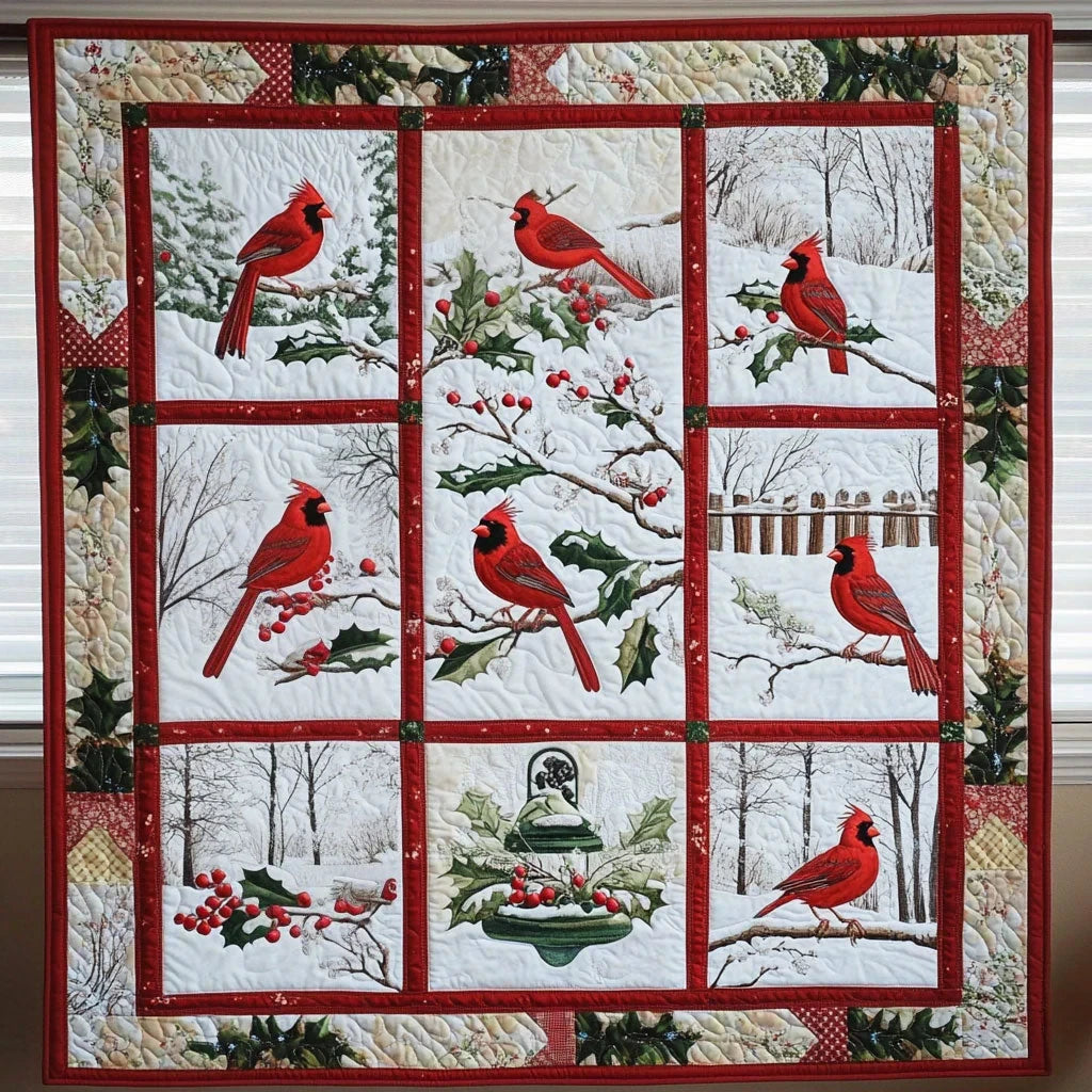 Cardinal Collection Quilt Blanket