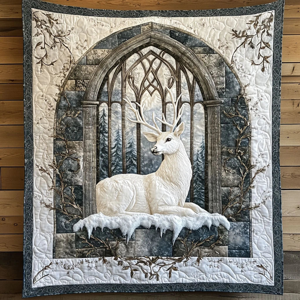 Cathedral Of Silence Quilt Blanket