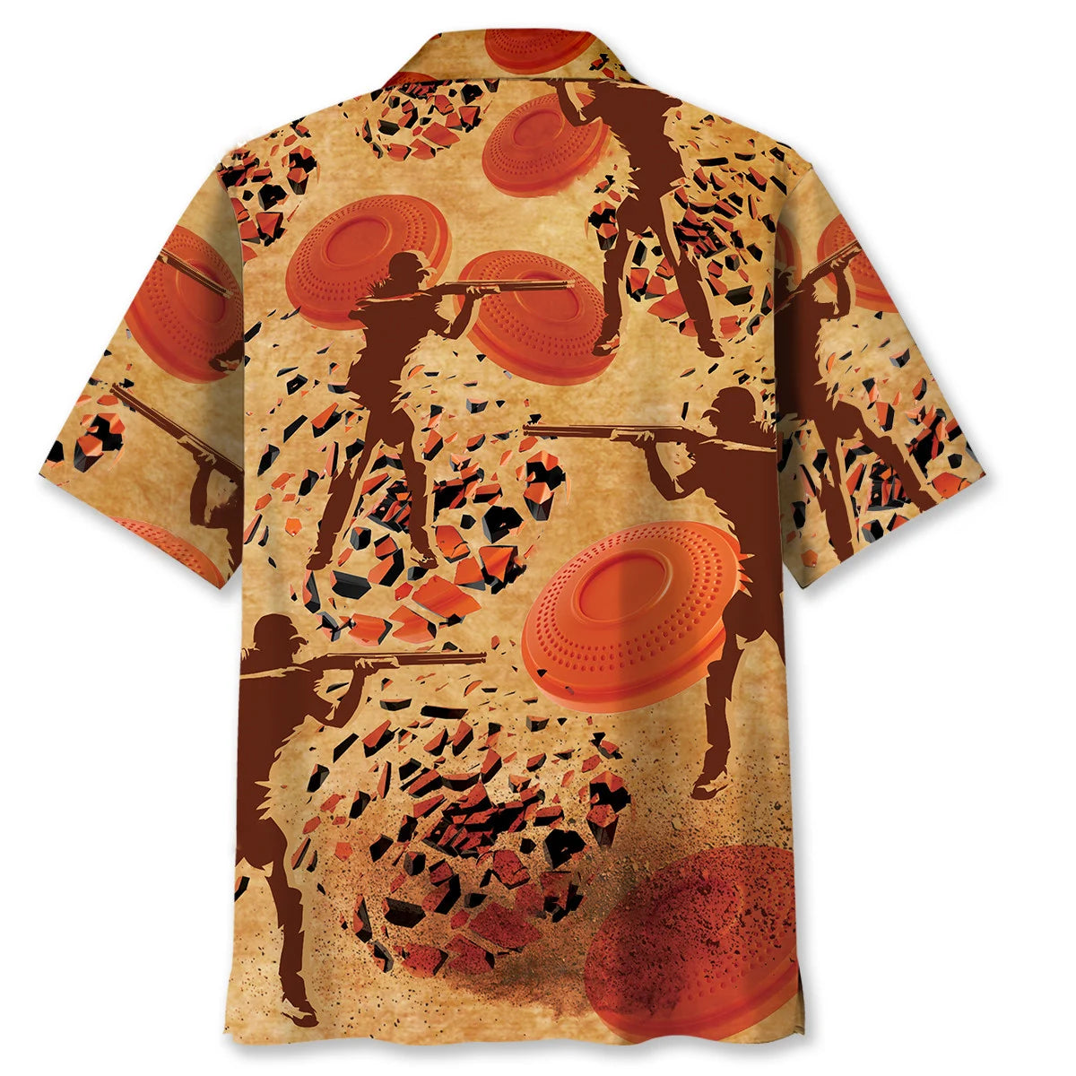 Clay Shooting Target Hawaiian Shirt