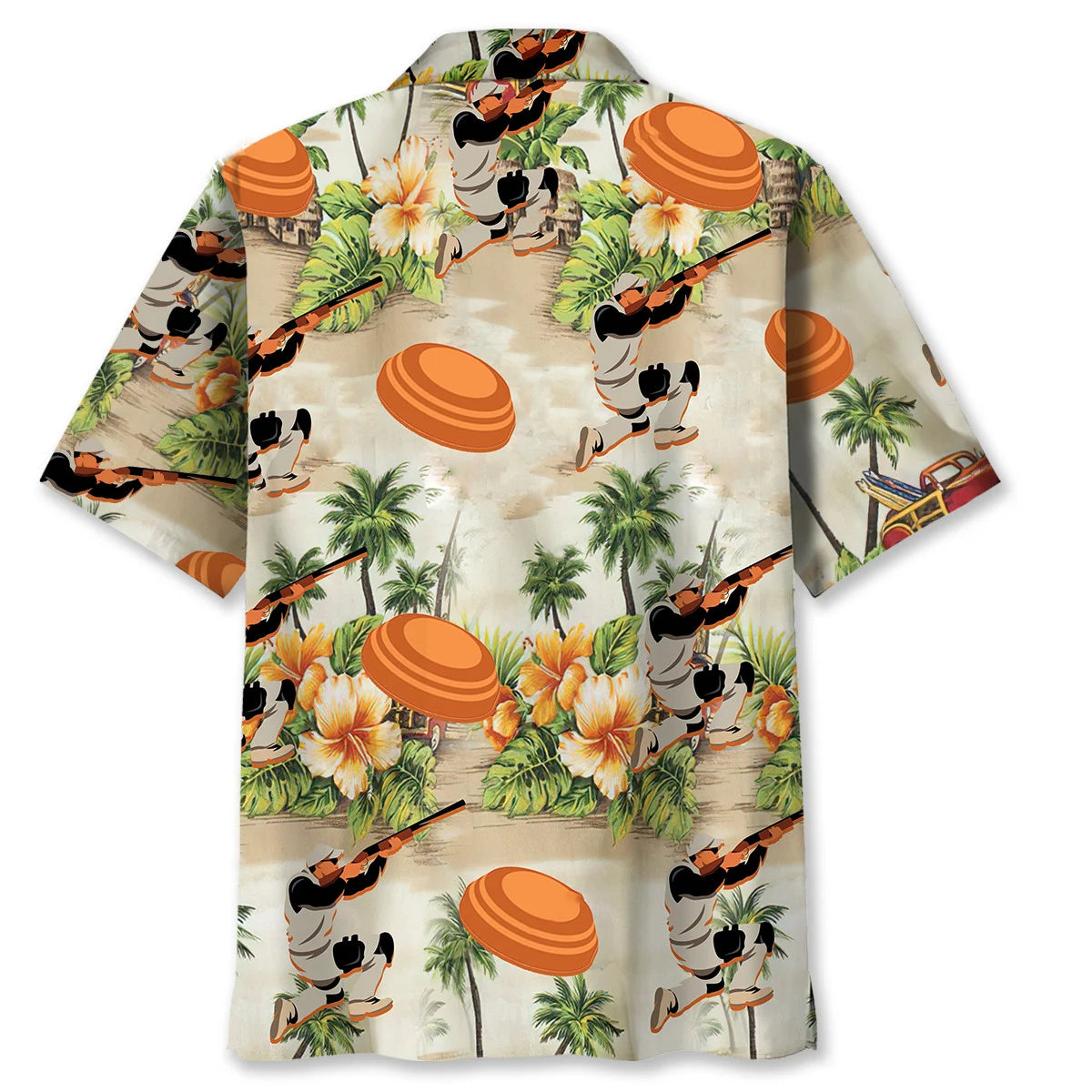 Clay Shooting Vintage Beach Hawaiian Shirt