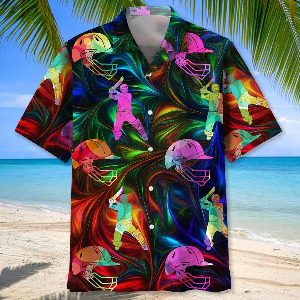Cricket Color Gawaiian Shirt