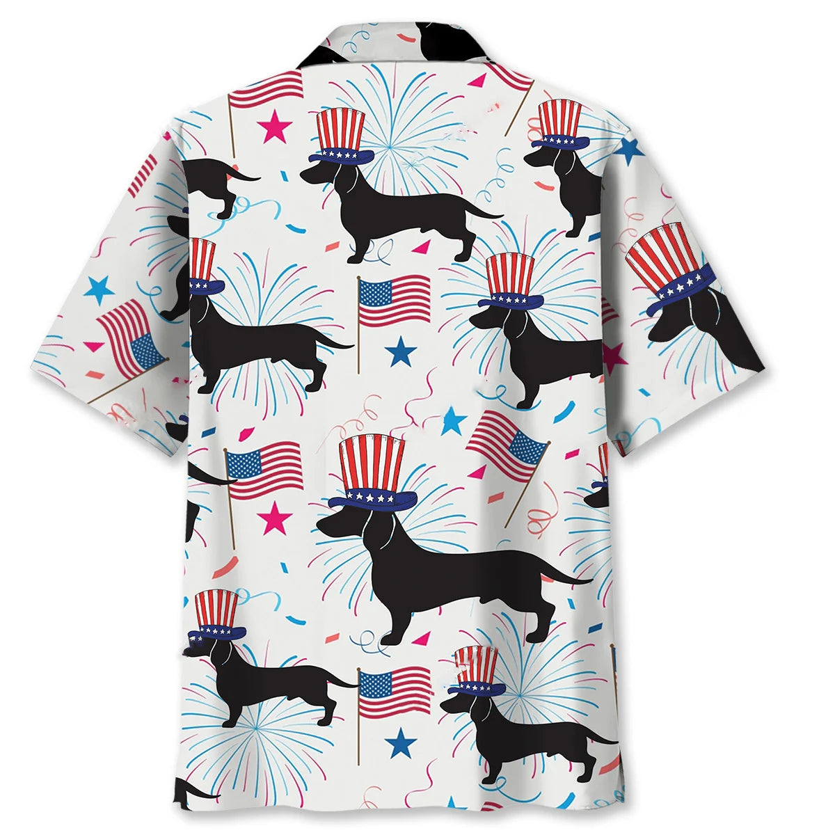 Dachshund Usa Proud Hawaiian Shirt