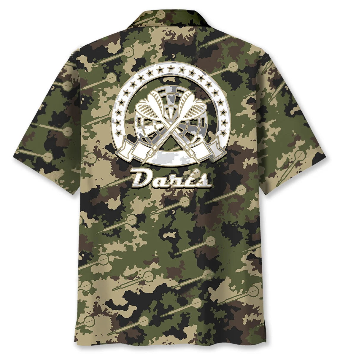 Darts Camo Hawaiian Shirt
