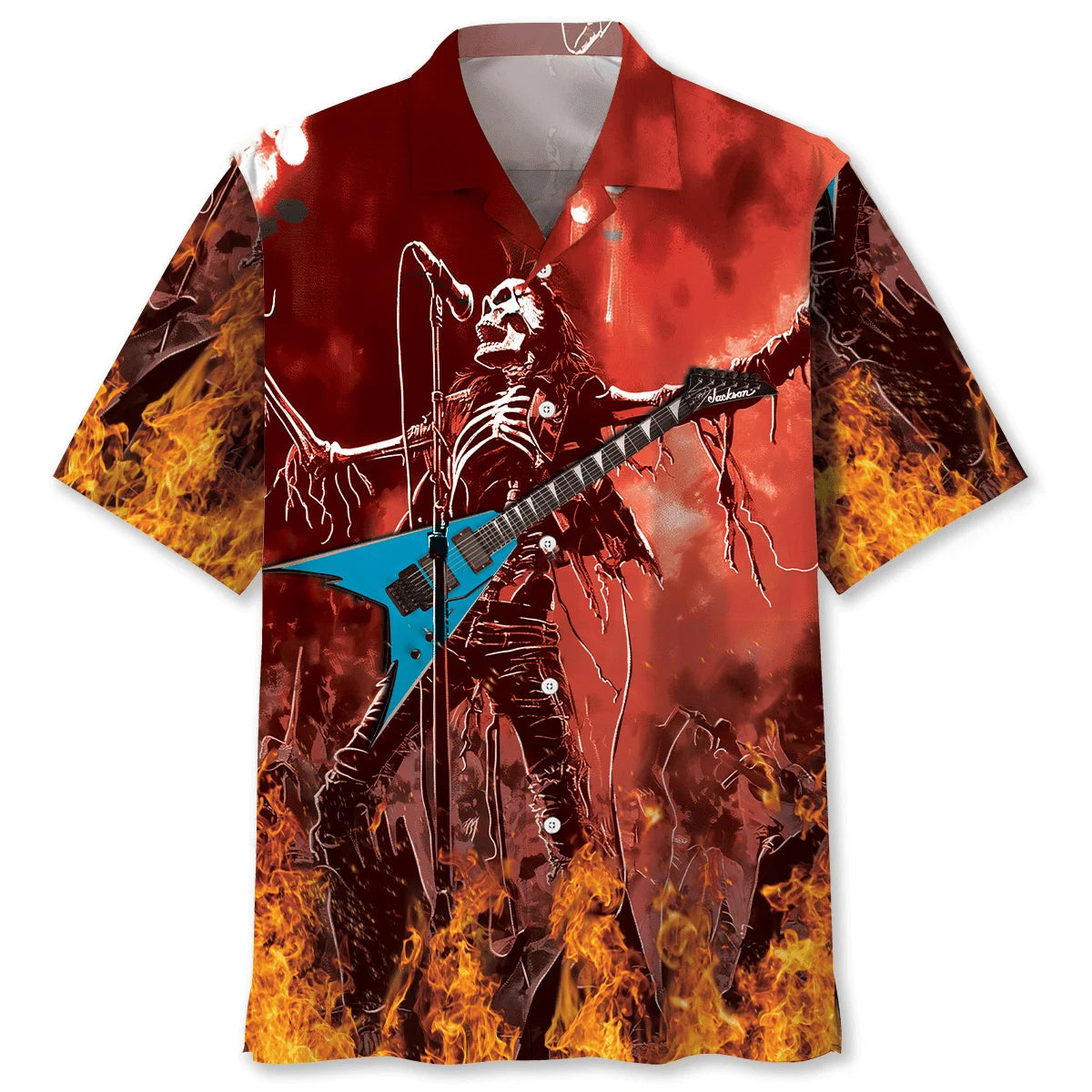 Death Rocker Hawaiian Shirt