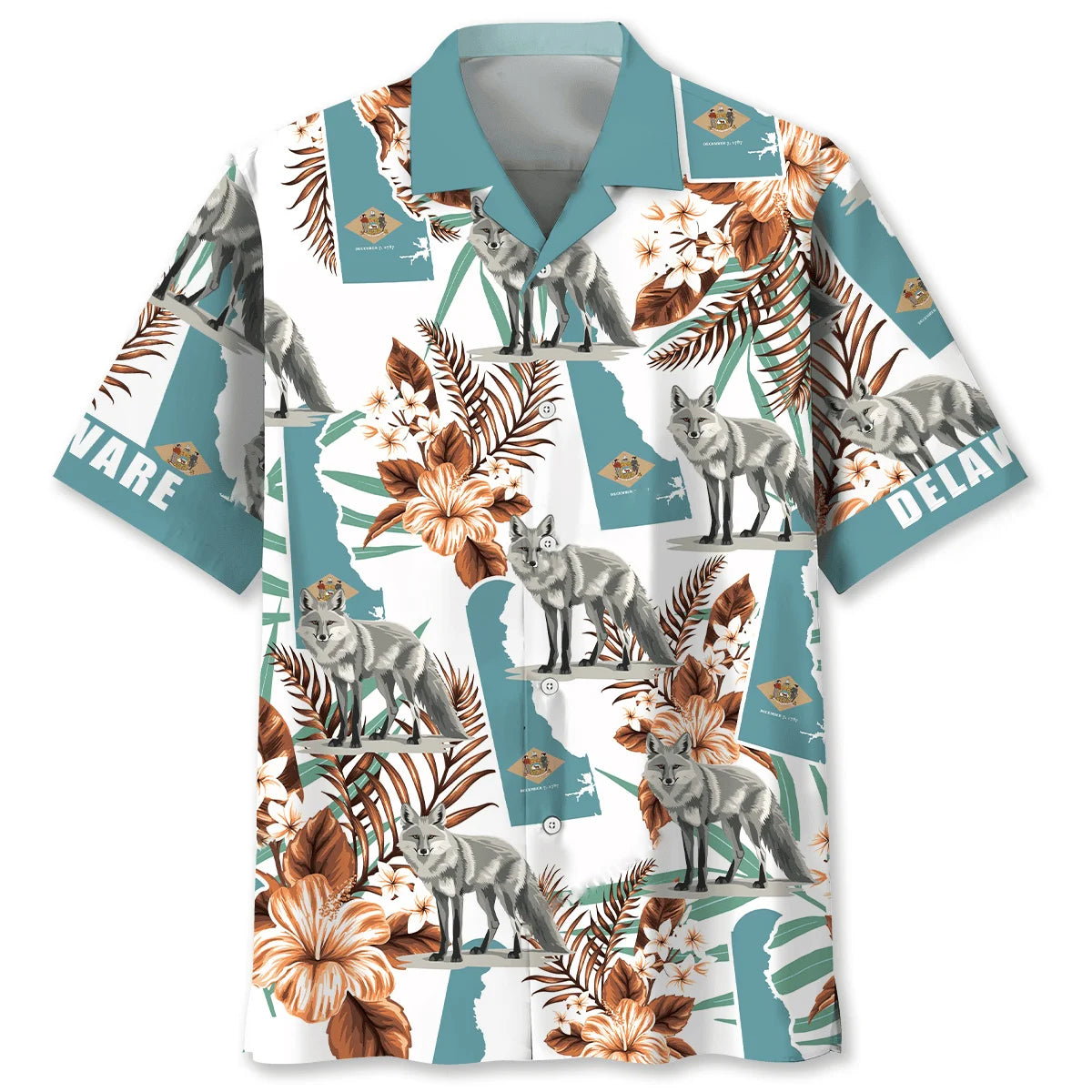 Delaware State Proud Hawaiian Shirt
