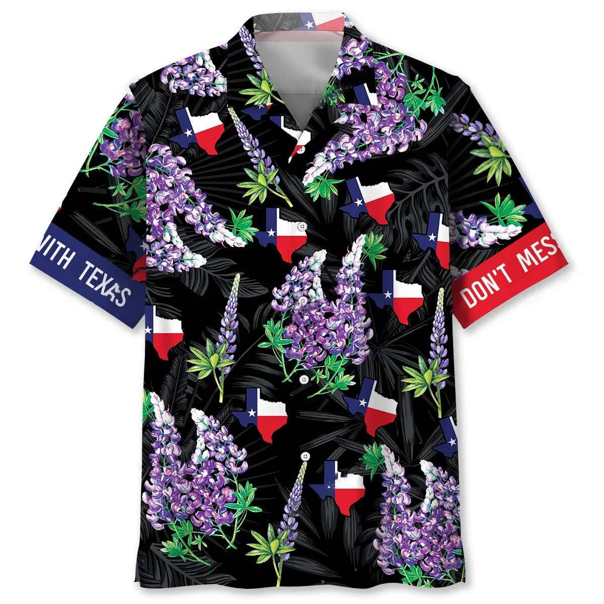 Don T Mess with Texas Hawaiian Shirt Men