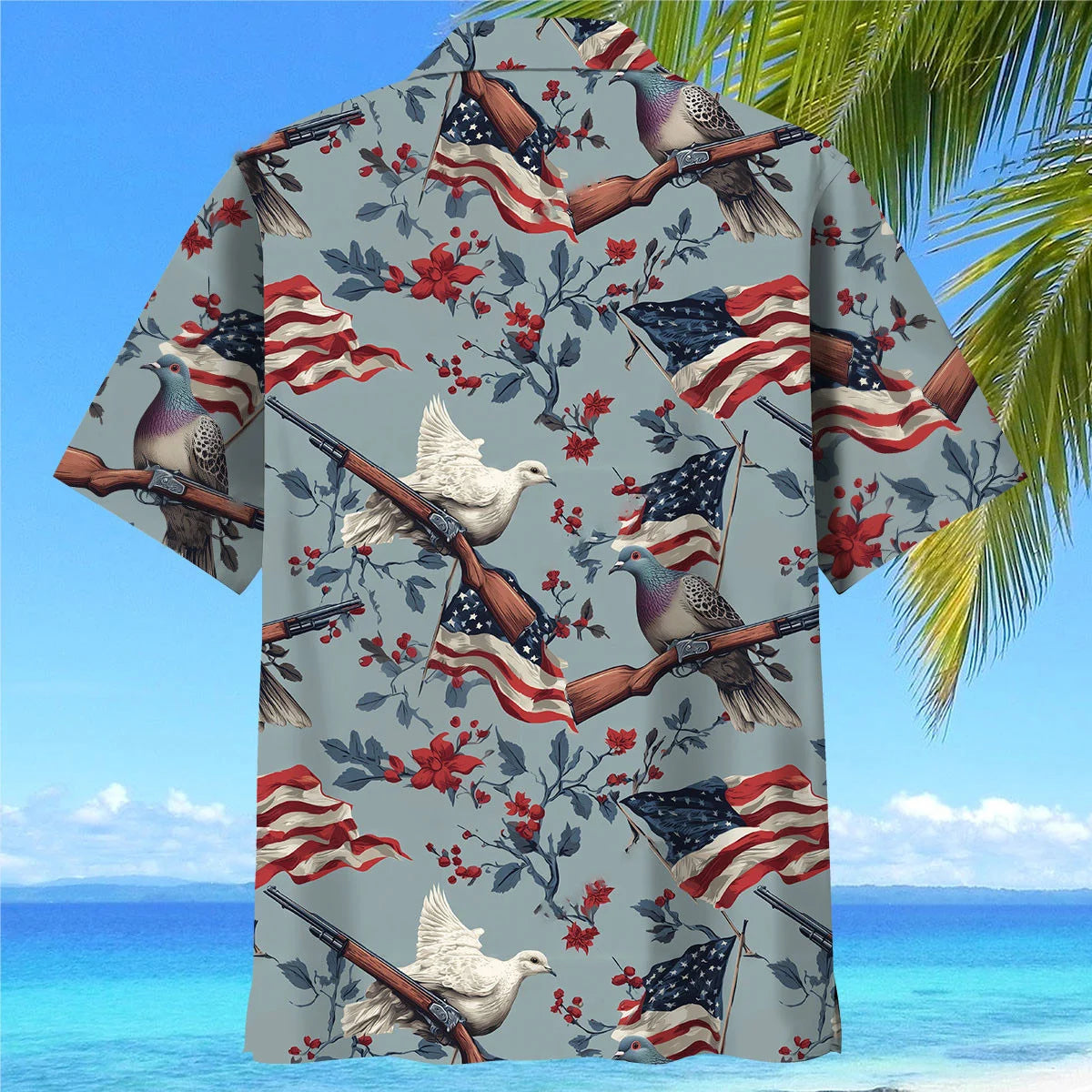 Dove Hunting America Hawaiian Shirt