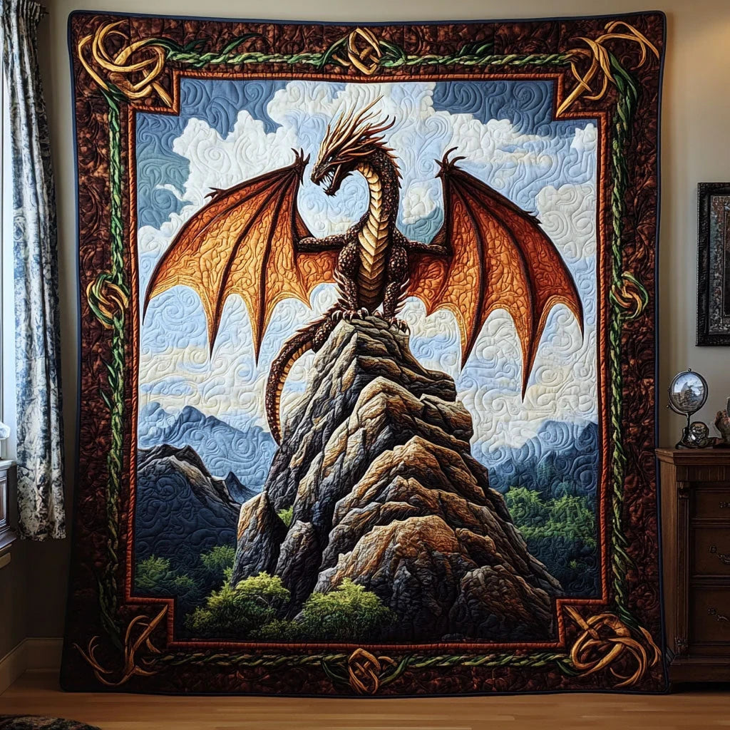 Dragon Peak Quilt Blanket