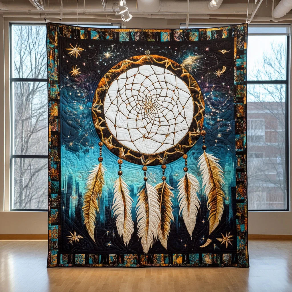 Dreamy Dreamcatcher Quilt Blanket