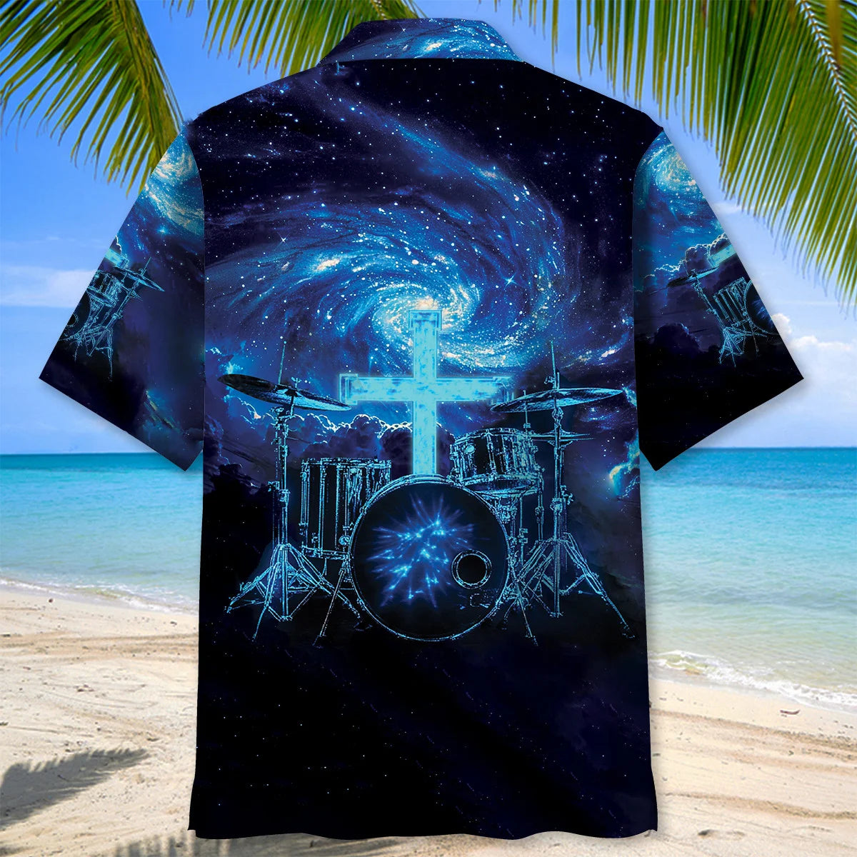 Drum Jesus Name Hawaiian Shirt