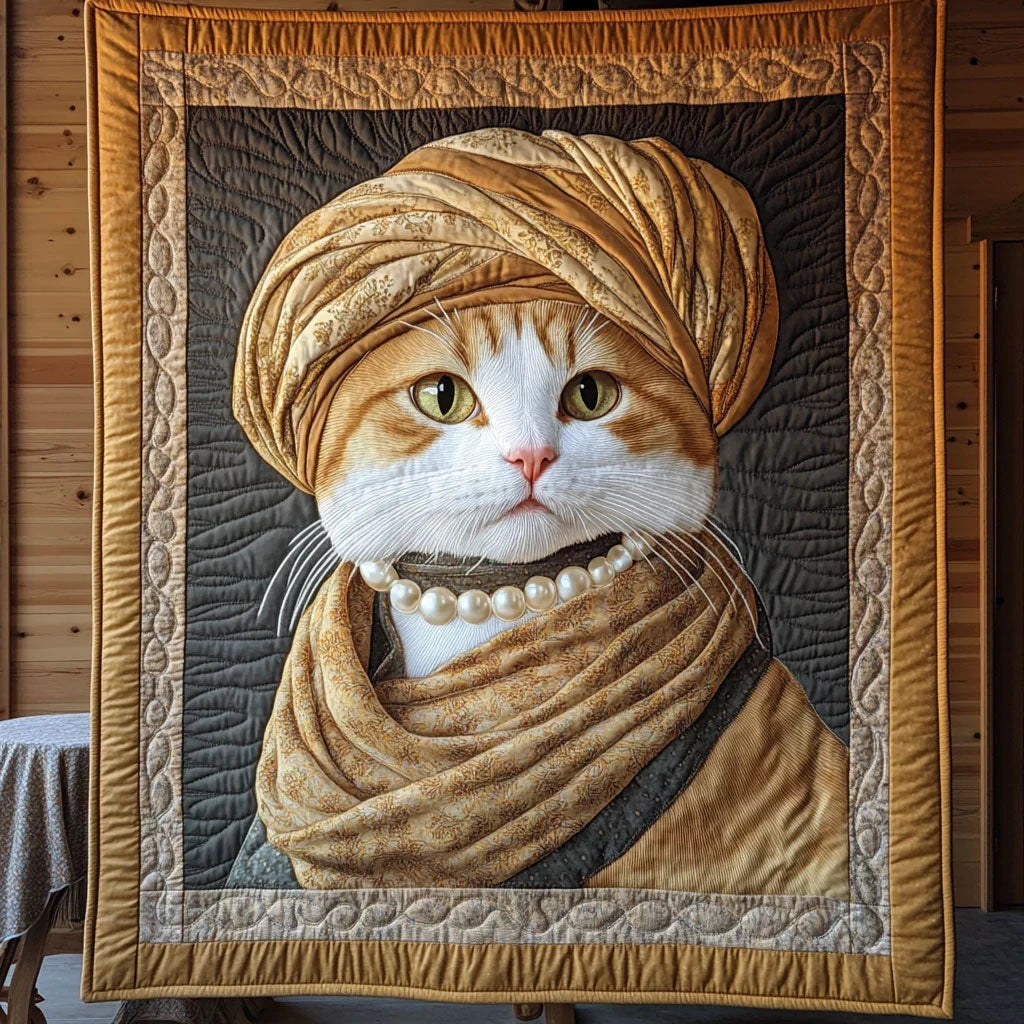 Dutch Meowstress Quilt Blanket