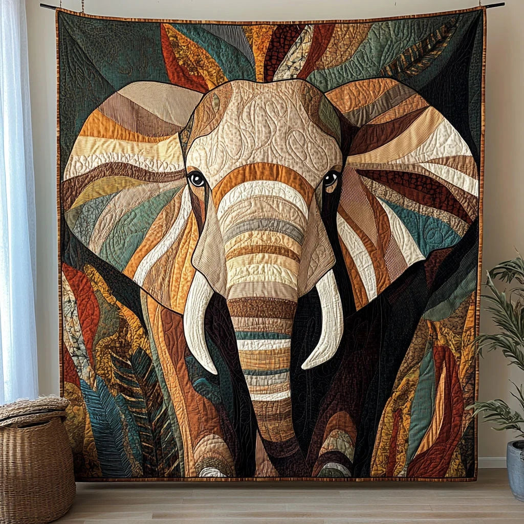 Elephant Quilt Blanket