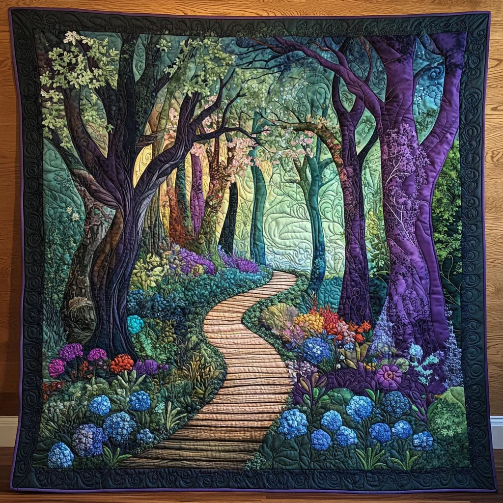 Enchanted Road Quilt Blanket