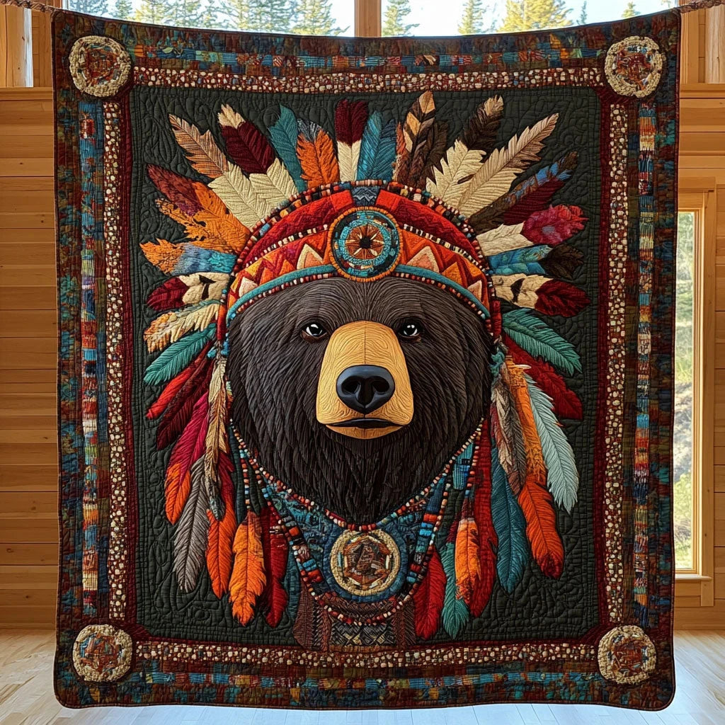 Feathered Power Quilt Blanket