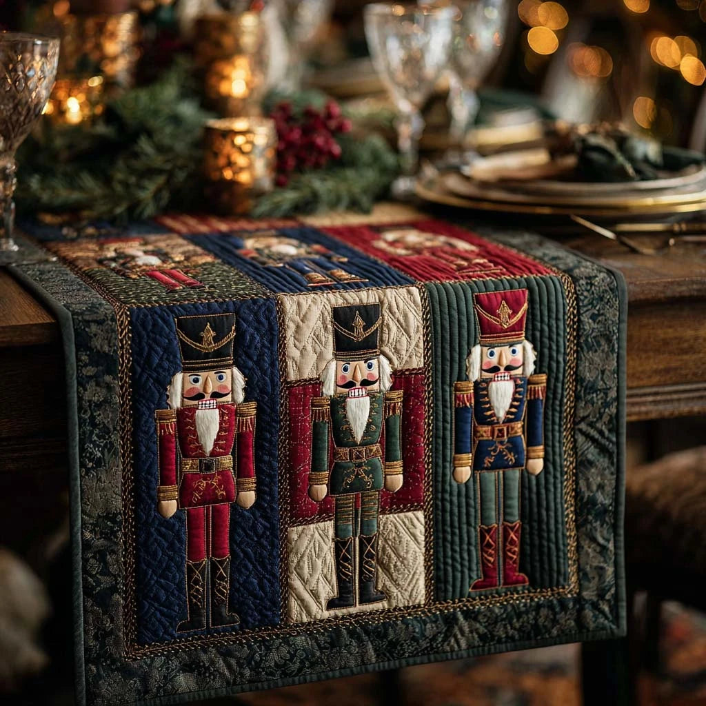 Festive Guard Quilted Table Runner