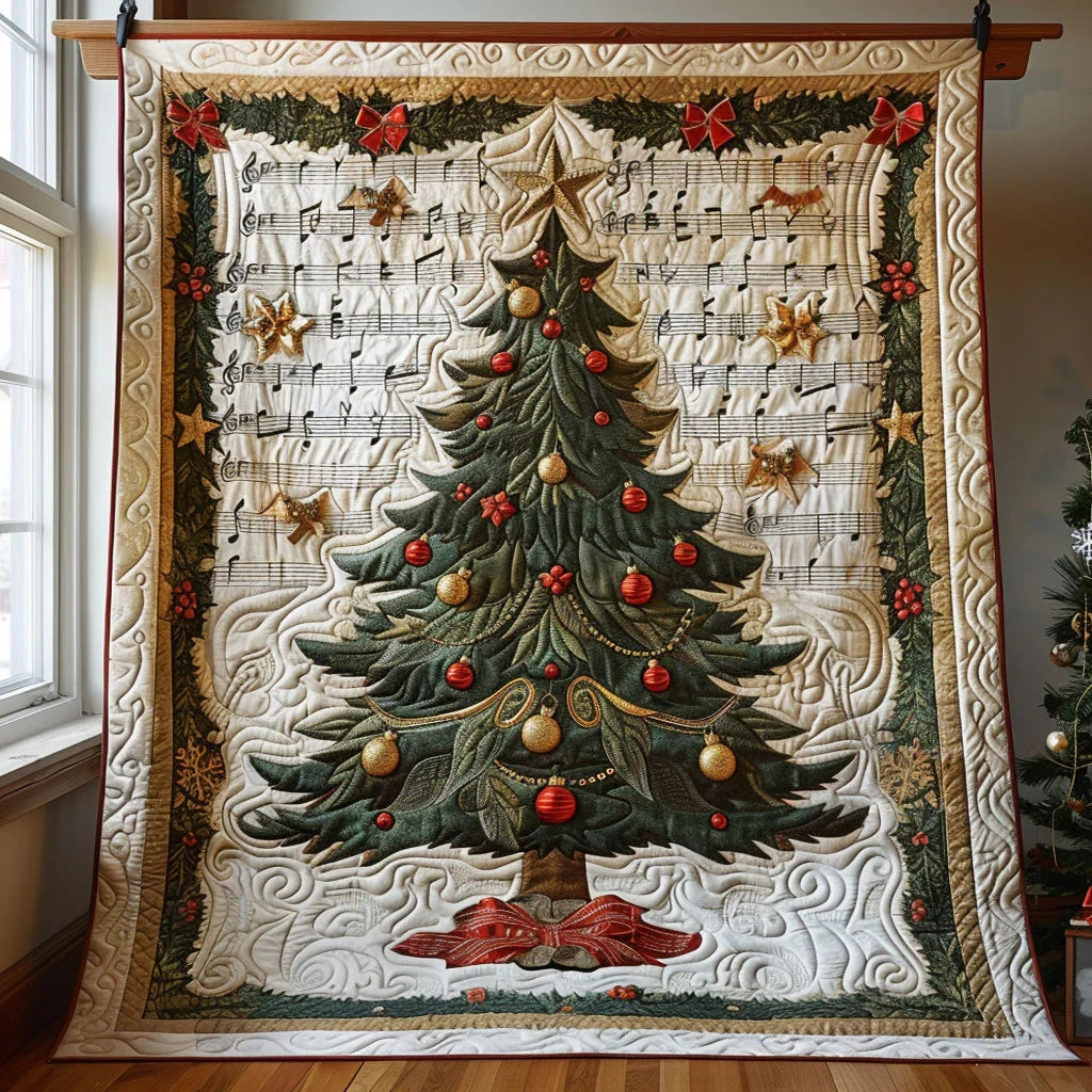 Festive Spirit Quilt Blanket