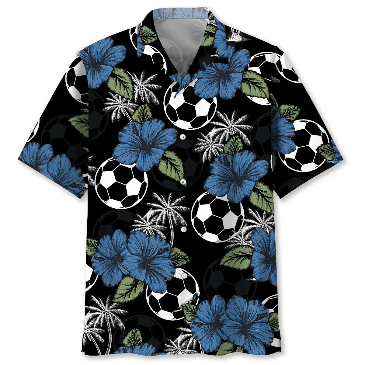 Football Tropical Nature Hawaiian Shirt