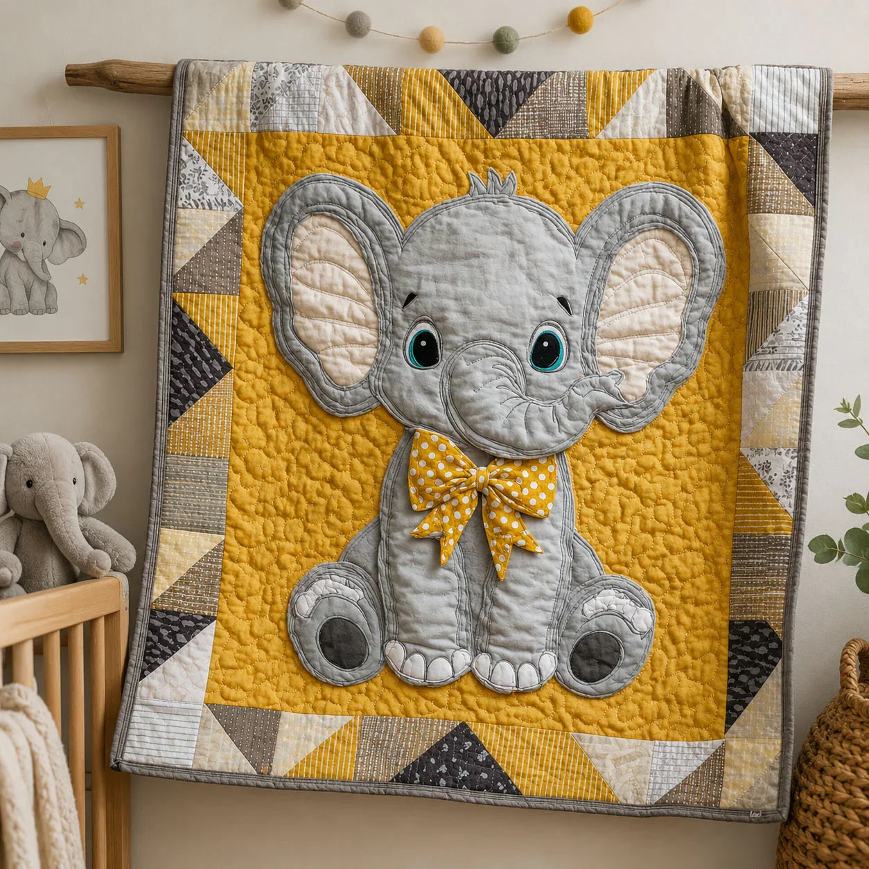 Friendly Giant Quilt Blanket - Quilted Blanket by OtterMia