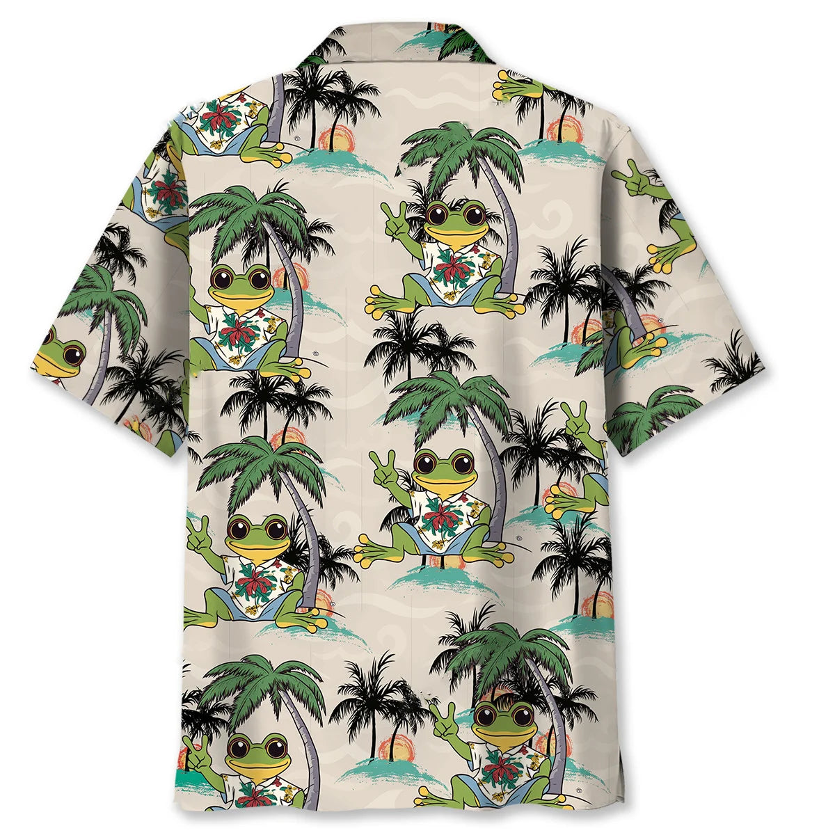 Frog Beach Hawaiian Shirt