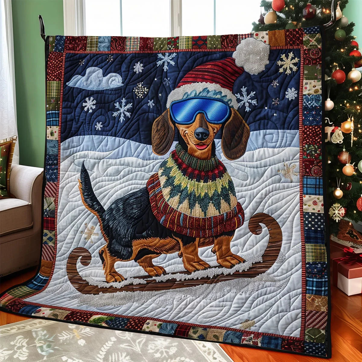 Frost Tail Quilt Blanket