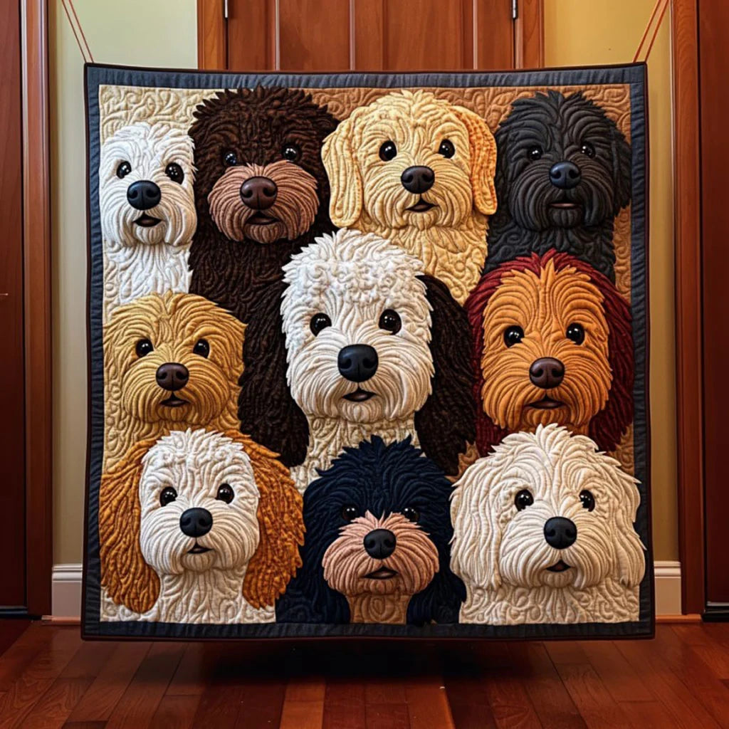 Furry Friends Quilt Blanket